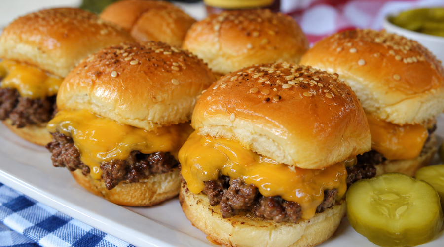 Tri State Colby Cheeseburger Sliders