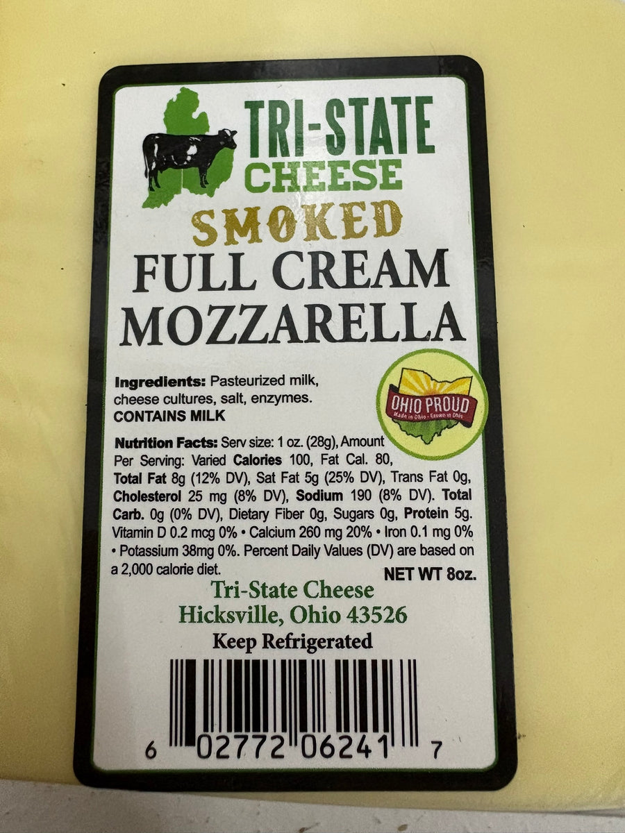 Smoked Full Cream Mozzarella