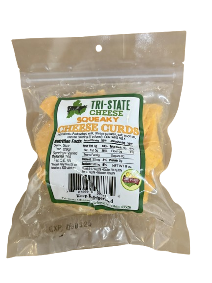 Yellow Squeaky Cheese Curds